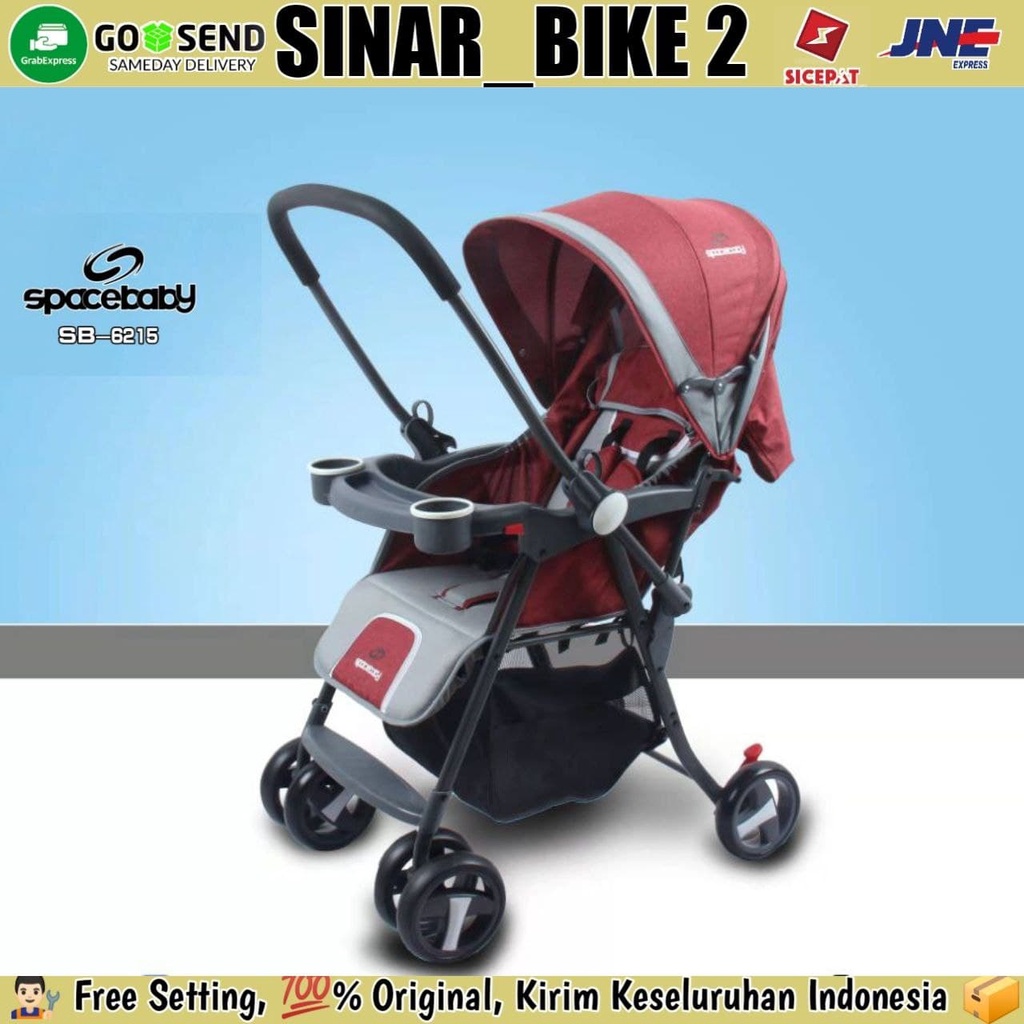 Baby Stroller Kereta Dorong Baby SB-6212//6055 // 6055A // 6215 // 6155 // 6128 Bisa Hadap Depan Dan Belakang