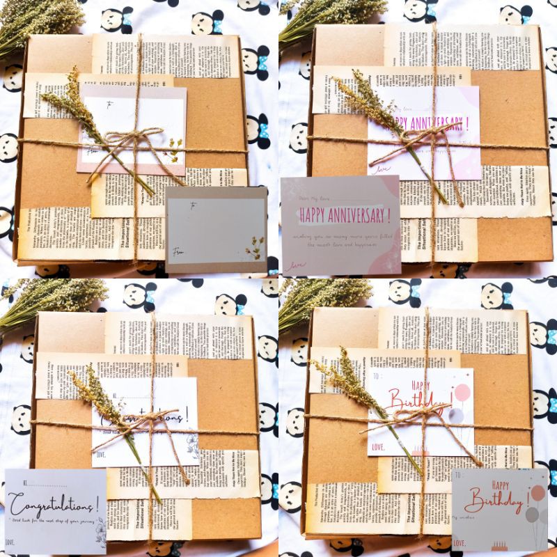 

BOX/KARDUS HAMPERS UKURAN 25x25x5 UNTUK ULANG TAHUN, GRADUATION, ANNIVERSARY, DLL By CLOUPERS.ID