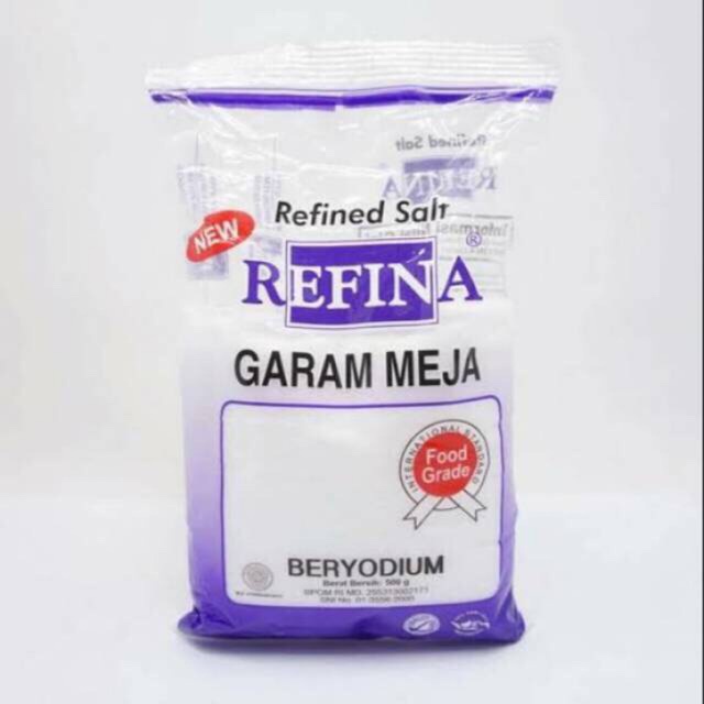 

Garam Refina 250gr/Garam Refina 500gr/Garam Murah/Garam Dapur/Bumbu Masak