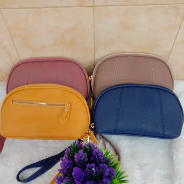 Dompet Liza Kulit Jeruk Tebal