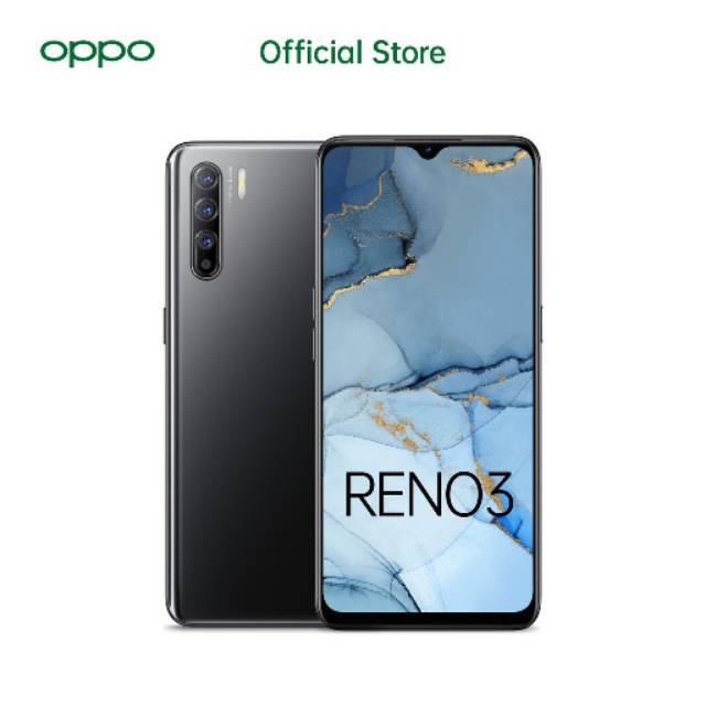OPPO RENO 3 RAM 8GB ROM 128GB.GARANSI RESMI OPPO