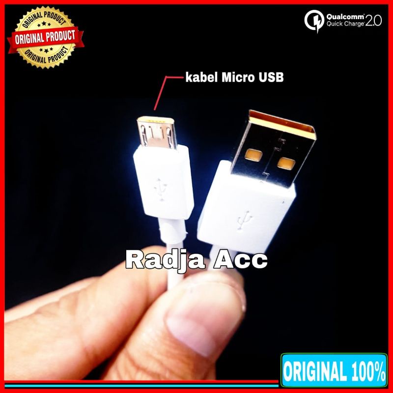 Kabel Data Realme C30 C31 C25Y Narzo 50i ORIGINAL 100% Fast Charging Micro USB