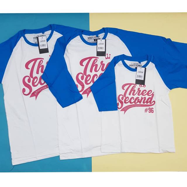 Kaos couple family 3second