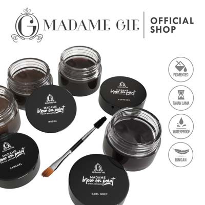 Madame Gie Madame Brow On Point – Make Up Eyebrow Pomade Cream Pensil Alis Waterproof