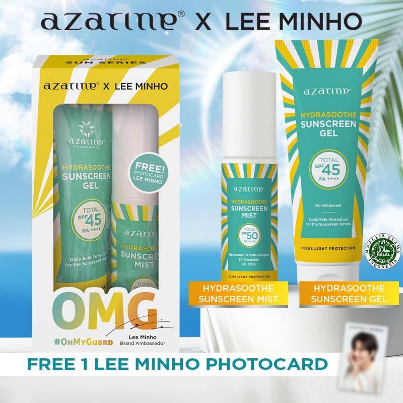 SUNSCREEN AZARINE X LEE MIN HO BUNDLE