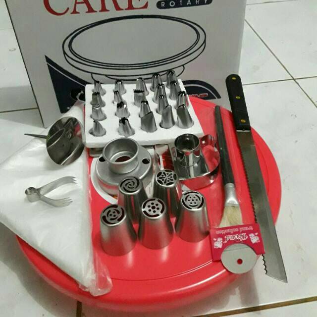 Paket dekorasi kue tart murah {D2}