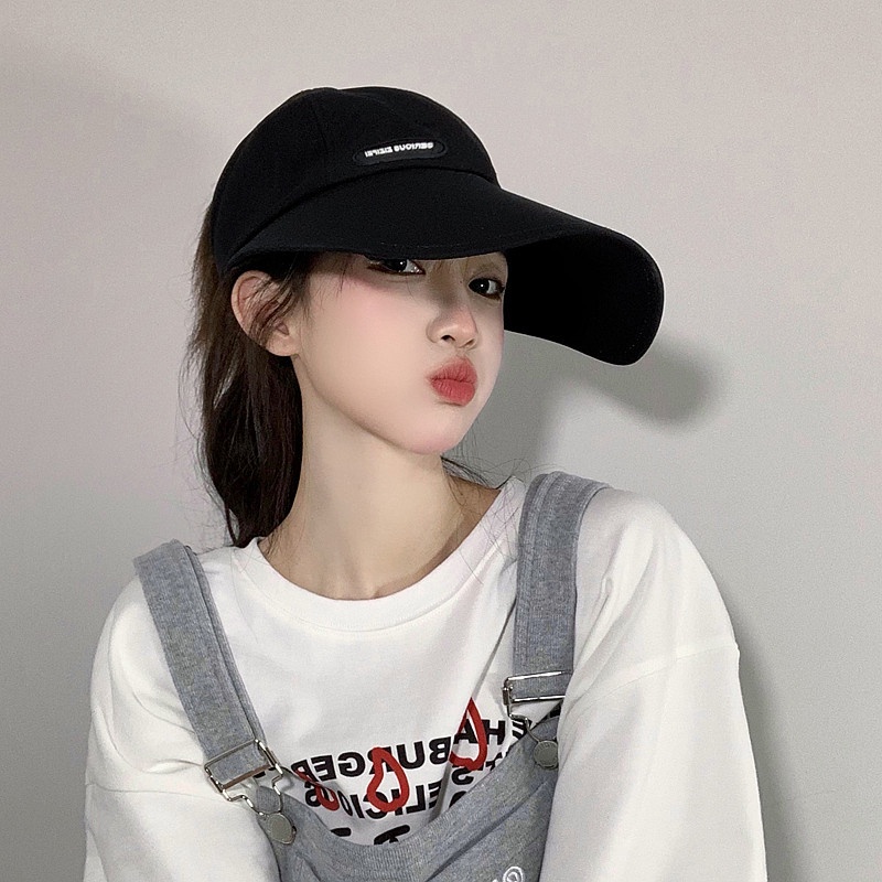 Topi baseball ponytail Tabir Surya Pinggiran Panjang Wanita Modis