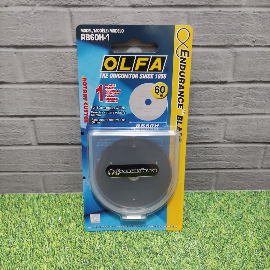 

Refill Rotary Cutter Spare Blade OLFA RB60H-1 DIA 60mm (1 Pcs) JAPAN