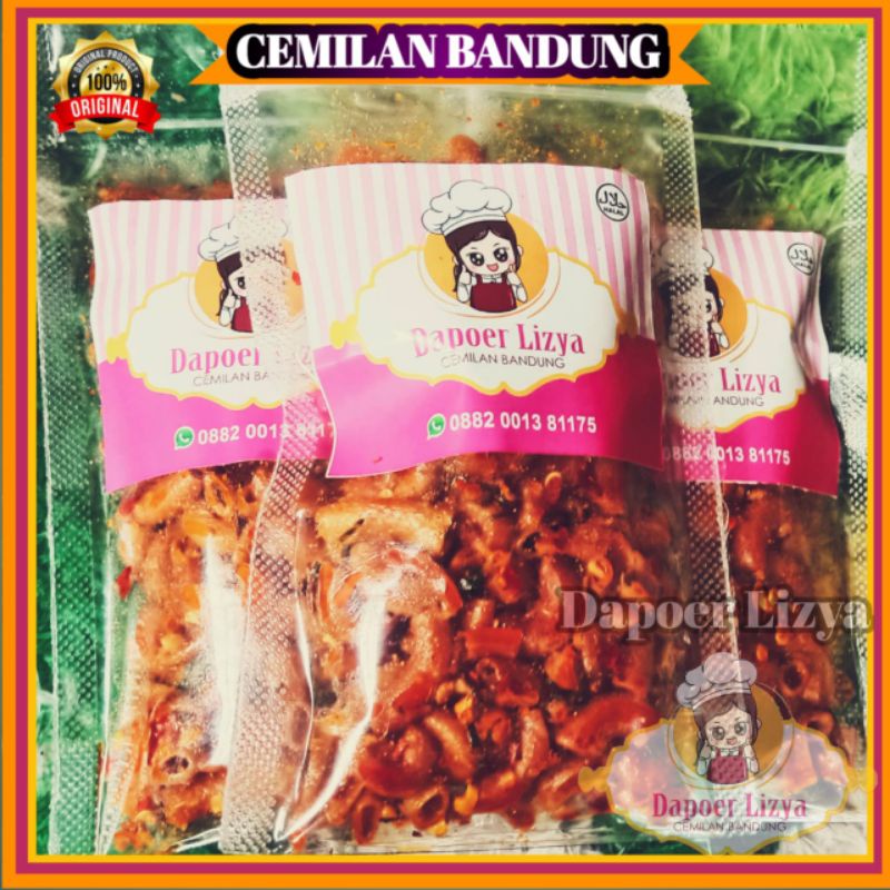 

[MURAH] Keripik Cemilan Makaroni kering Pedas original 50 Gm 10 Bungkus Gratis 1 bungkus keripik pedas