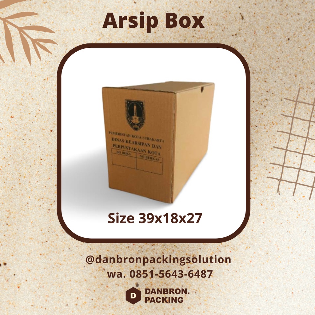 KARDUS BOX ARSIP