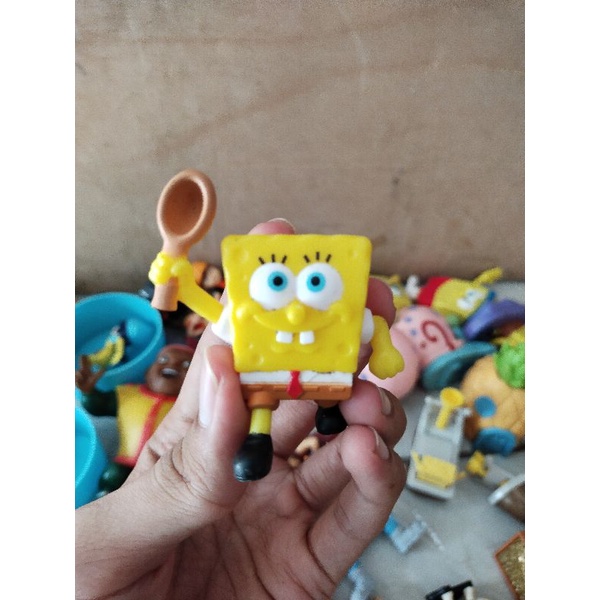 Action figure Spongebob McDonald Spongebob Happy Meal Patrick MCD Murah Meriah-24. Berburu Ubur²