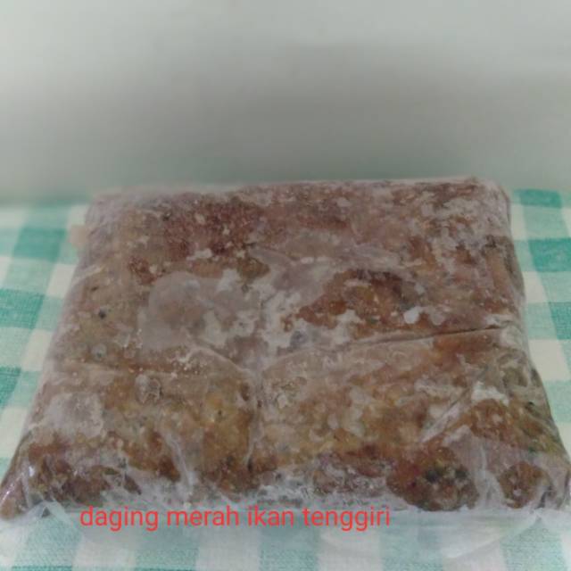

Daging merah tenggiri giling