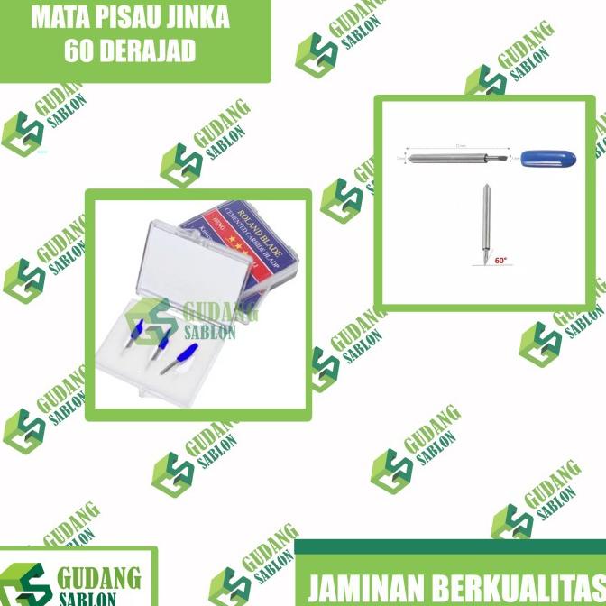 

Mata Pisau Mesin Cutting Jinka Roland Blade 60 Derajat Special Price Termurah