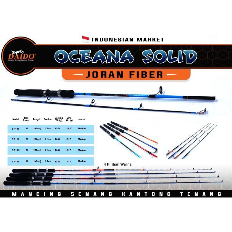 Joran Daido Oceana Solid 120,135,150 cm