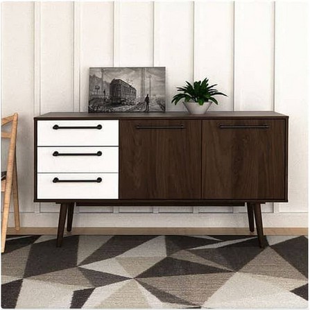 Buffet serbaguna Scandinavian Odmund SB150 lemari kabinet minimalis multifungsi unik laci susun