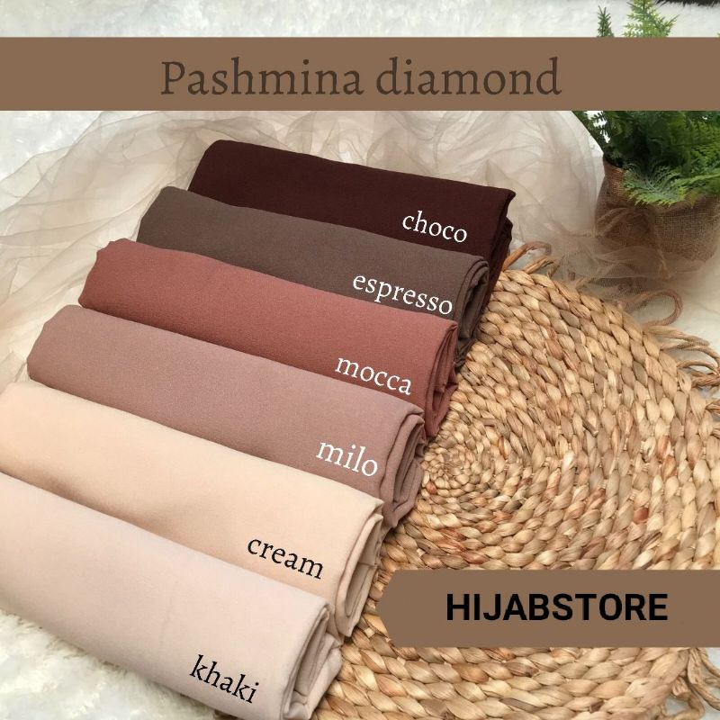 JILBAB PASHMINA SABYAN PASMINA DIAMOND PREMIUM UK180X75CM ITALIANO