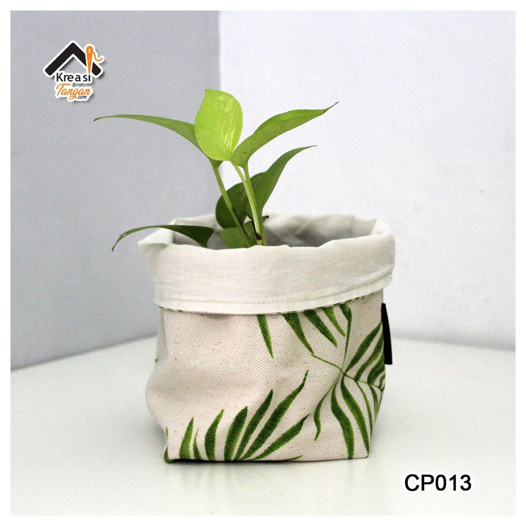 COVER POT TEMPAT PENYIMPANAN MOTIF MINIMALIS AESTHETIC CP013