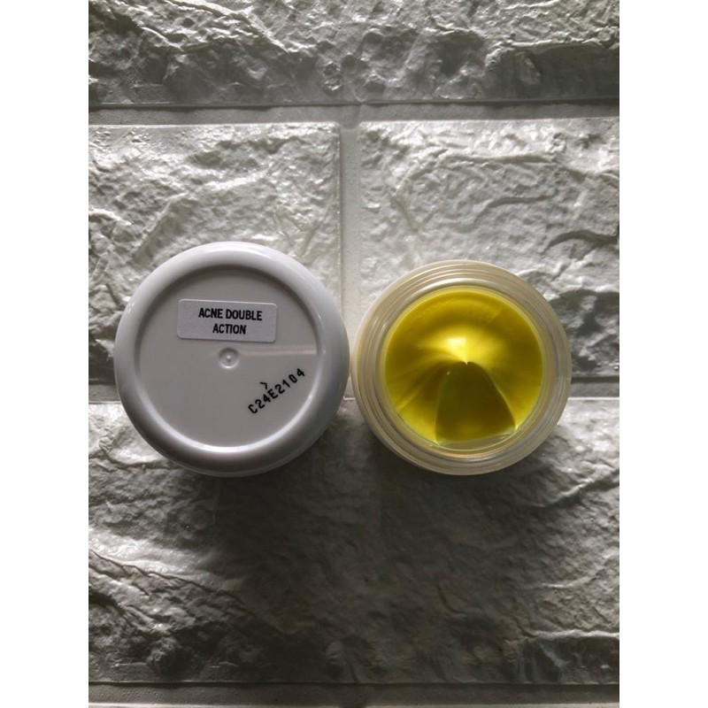 Kitoderm NC Acne Double Action Whitening / cream malam whitening