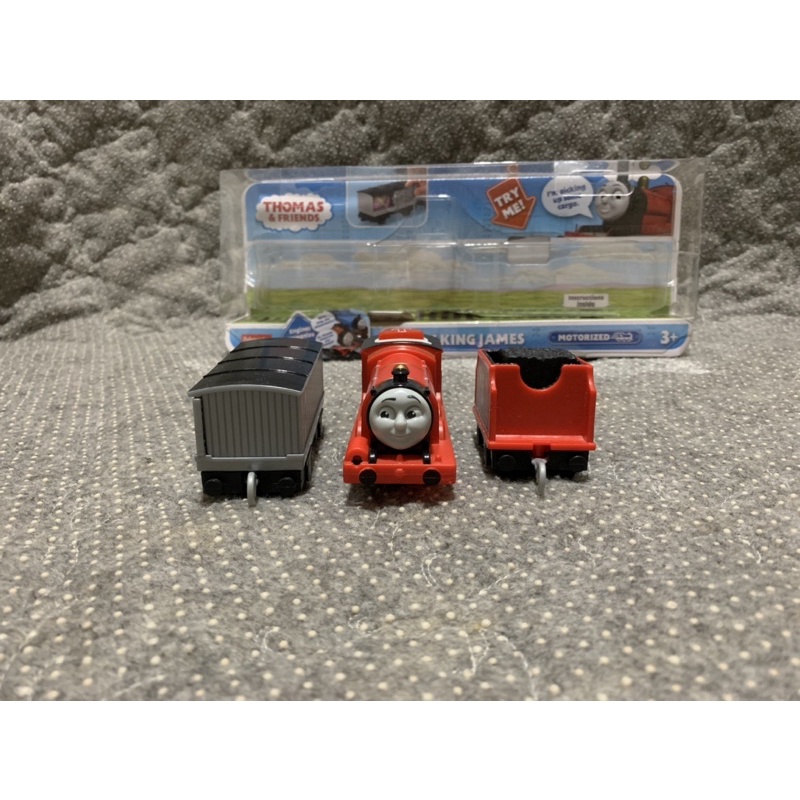 thomas and friends kereta trackmaster talking james used