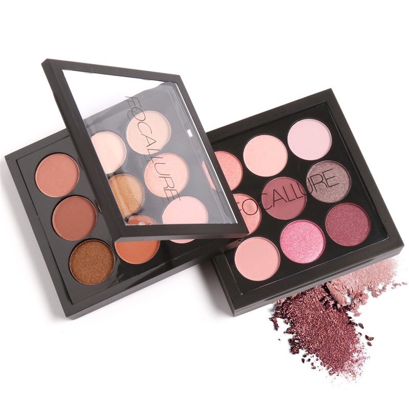 (BPOM) FOCALLURE 9 Warna Eyeshadow palette