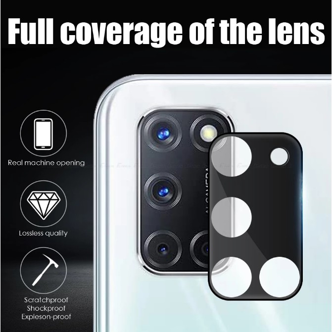 Tempered Glass Kamera HP Oppo A15 A15S A52 A53 A33 A92 A54 A74 Anti Gores Kaca Kamera