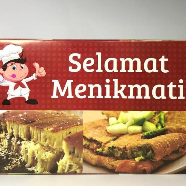 

Terjamin218NB BoX/Dus Martabak manis/Telor minimal order 25 lbr