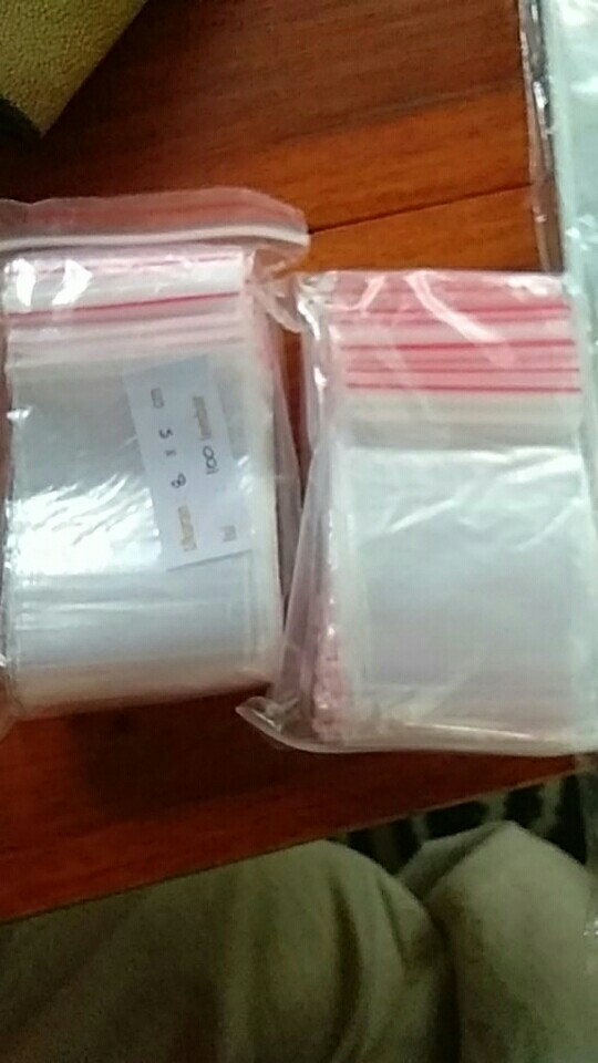 5x8 Cm Plastik Klip Polos (tanpa Handle)