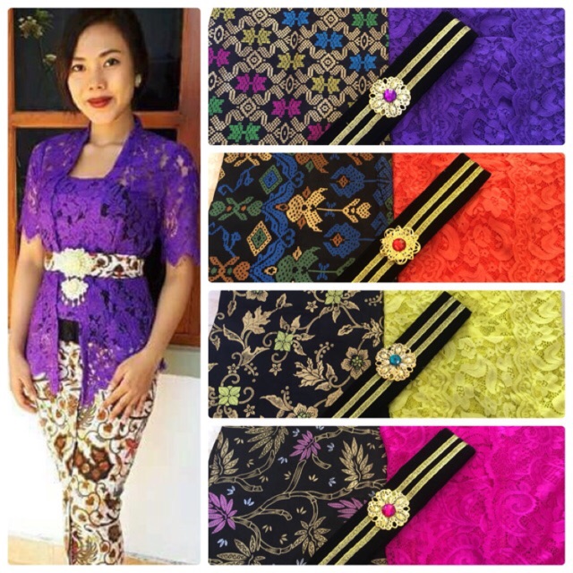 Set kebaya jadi kutubaru