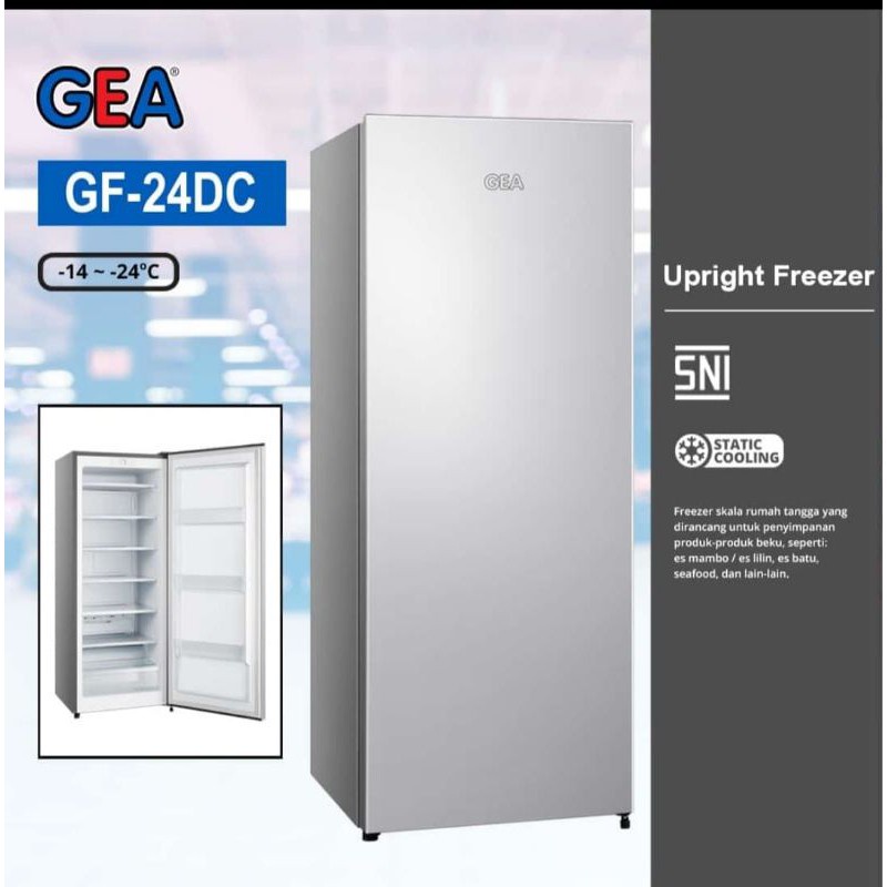 Jual Stand Freezer Gea Frezer Gf Dc Gf Dc Rak Freeser Es Batu Asi Dll Lemari Es Pembeku