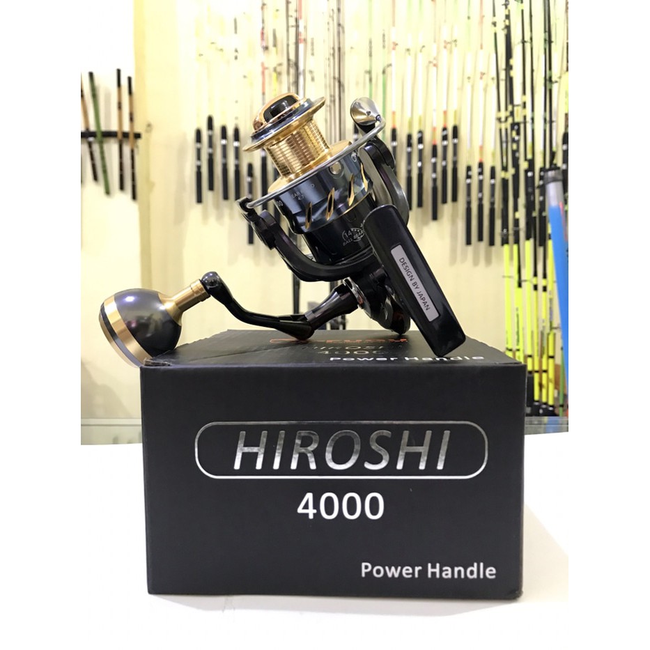 MURAH  Reel Fugu Hiroshi 4000 power handel knob