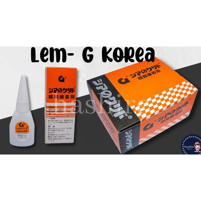 

Promo Lem Korea G 1 Box isi 50 Pcs(harga grosir 1 box)