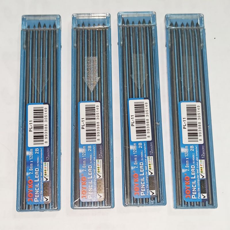 

ISI PENSIL MEKANIK TEBAL 2.00 mm JOYKO PL-11 / REFIL PENSIL 2.0mm