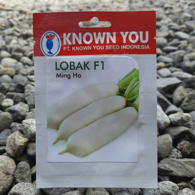 Benih Bibit Biji Lobak Putih MING HO F1 (50btr)