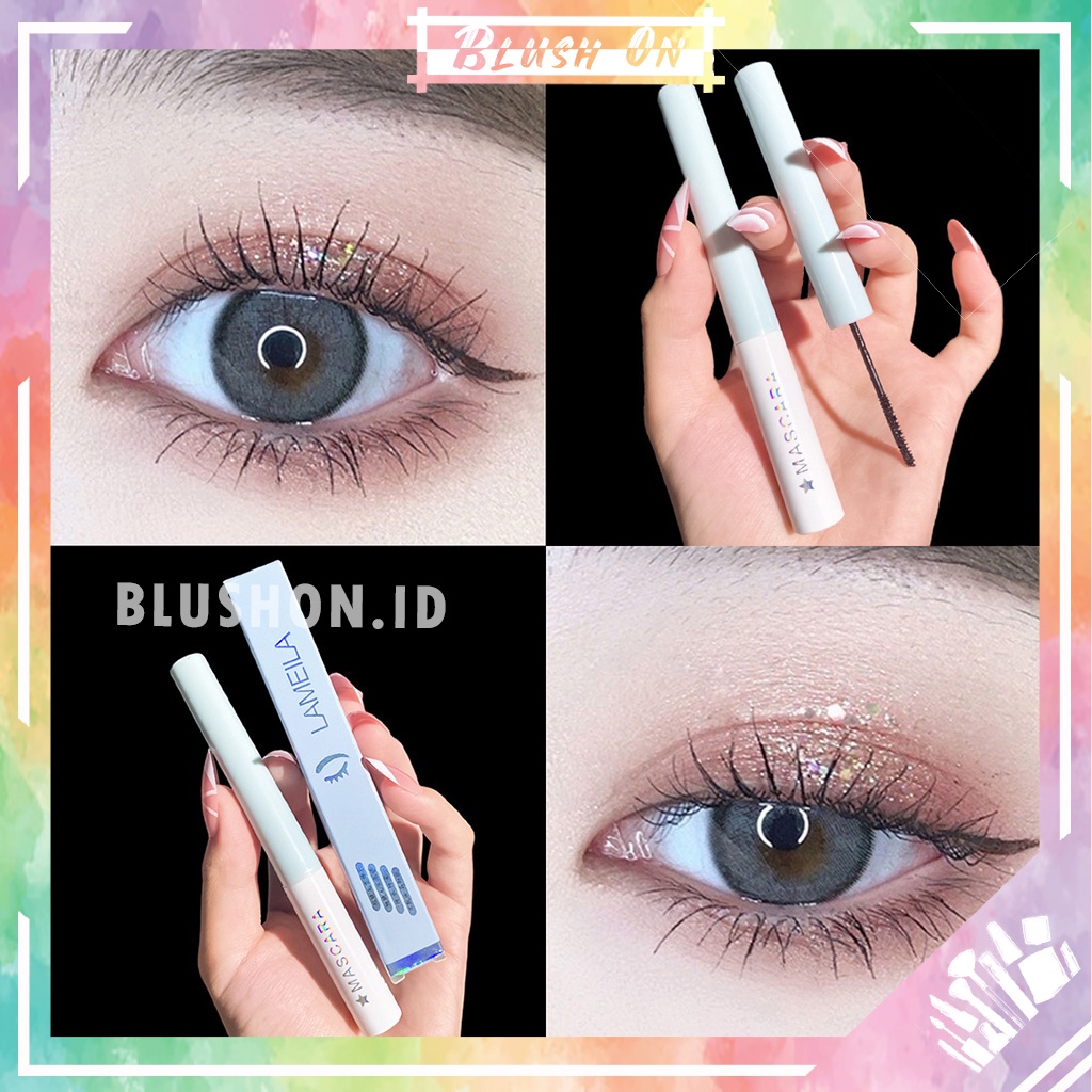 LAMEILA Maskara Anti Air Tahan Lama 360 Mascara Waterproof Long Last 1037