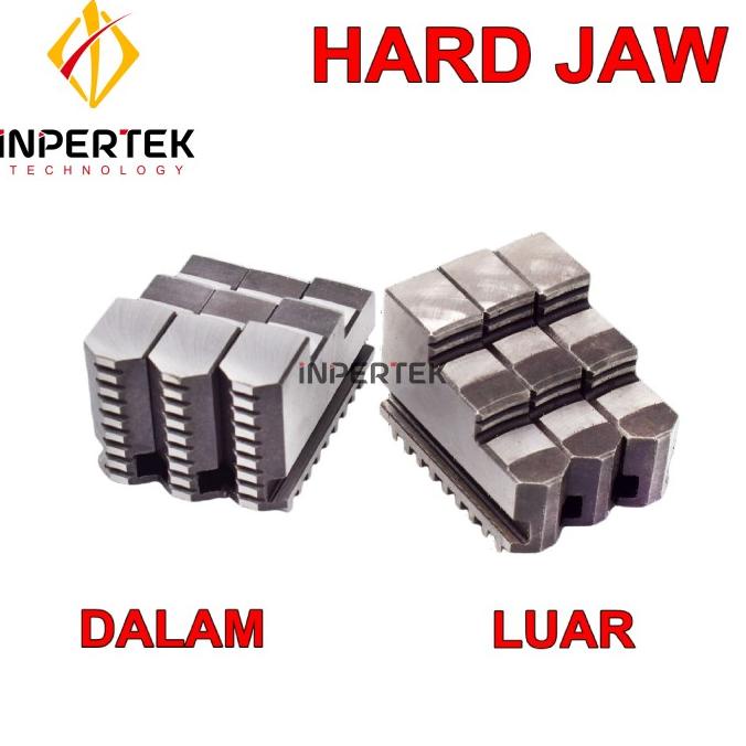 Hard Jaw Chuck Bubut 4" 3Jaw |Hardjaw bubut | Chuck | Jaw | Claw 4"
