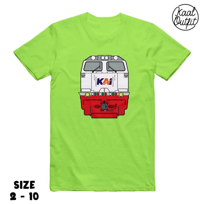 Kaos Anak Kereta Api CC203