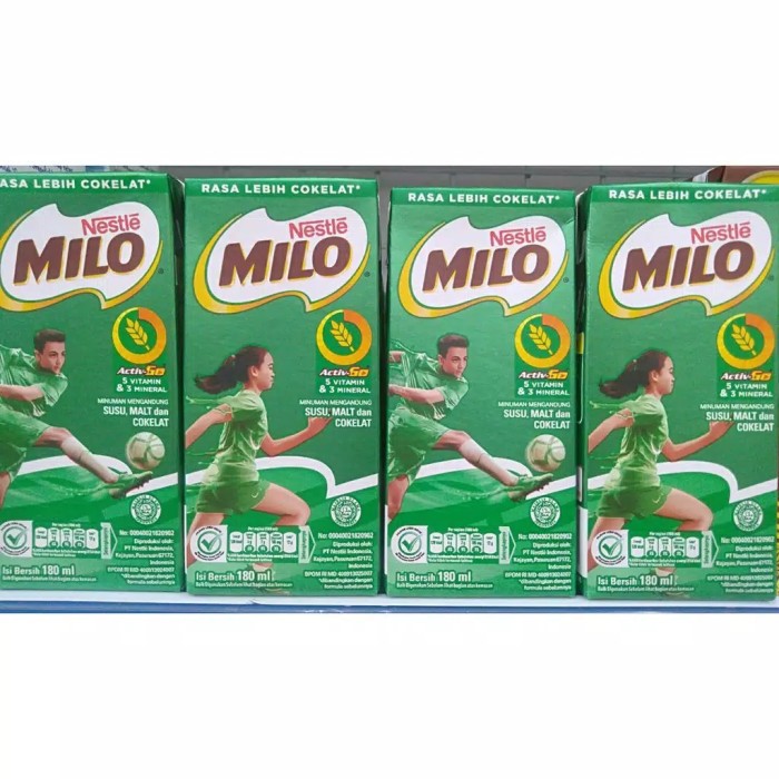 

Susu Milo UHT Kotak 180ml PROMO MURAH