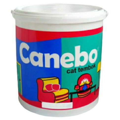 Cat Tembok Canebo 5 kg / Cat Interior - Putih