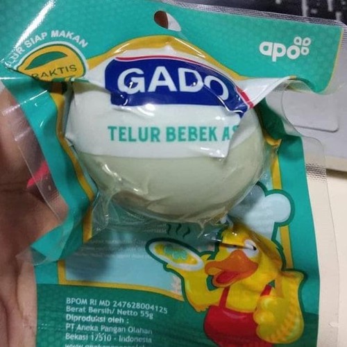 

Telur Bebek Asin Siap Santap Indomaret Gado