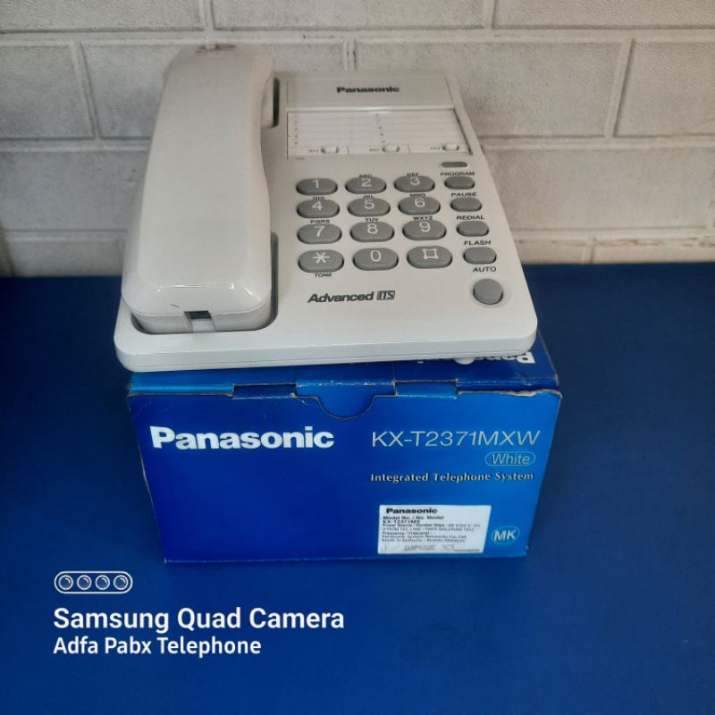 TELEPON RUMAH DAN KANTOR PANASONIC KX-T2371 BARU