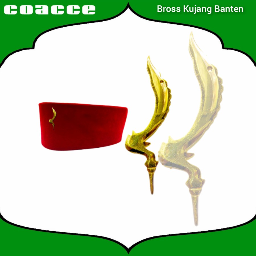 BROSS KUJANG BANTEN PIN KUJANG BANTEN