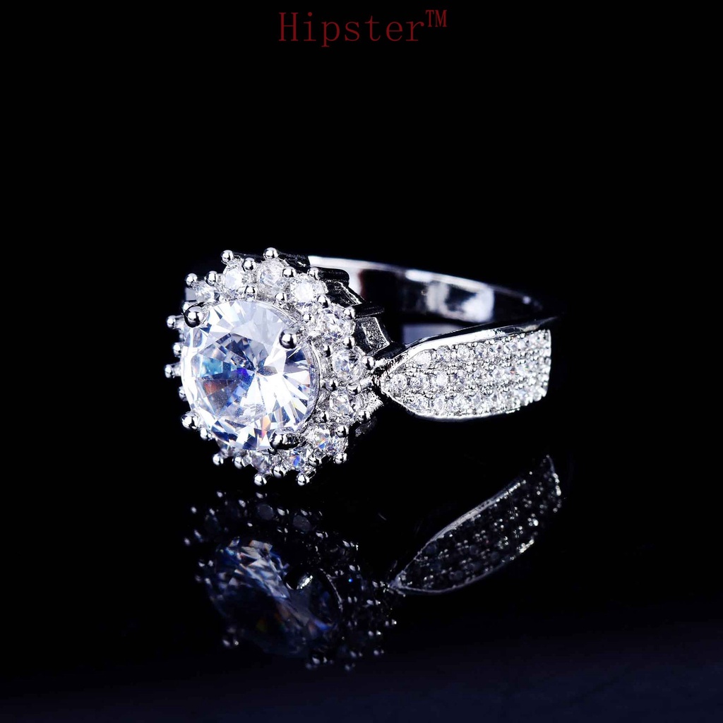 Exquisite Moissanite Ring Fashion Accessories for Women