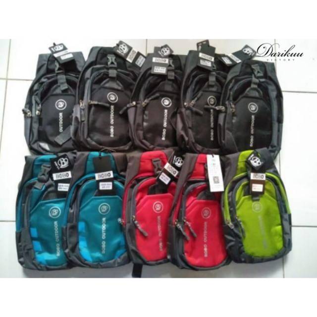 (BOBO ORI) BOBO OUTDOOR WATERPROOF SLEMPANG SPORT TAHAN AIR TAS BAHU OLAHRAGA MURAH IMPORT REAL PICT