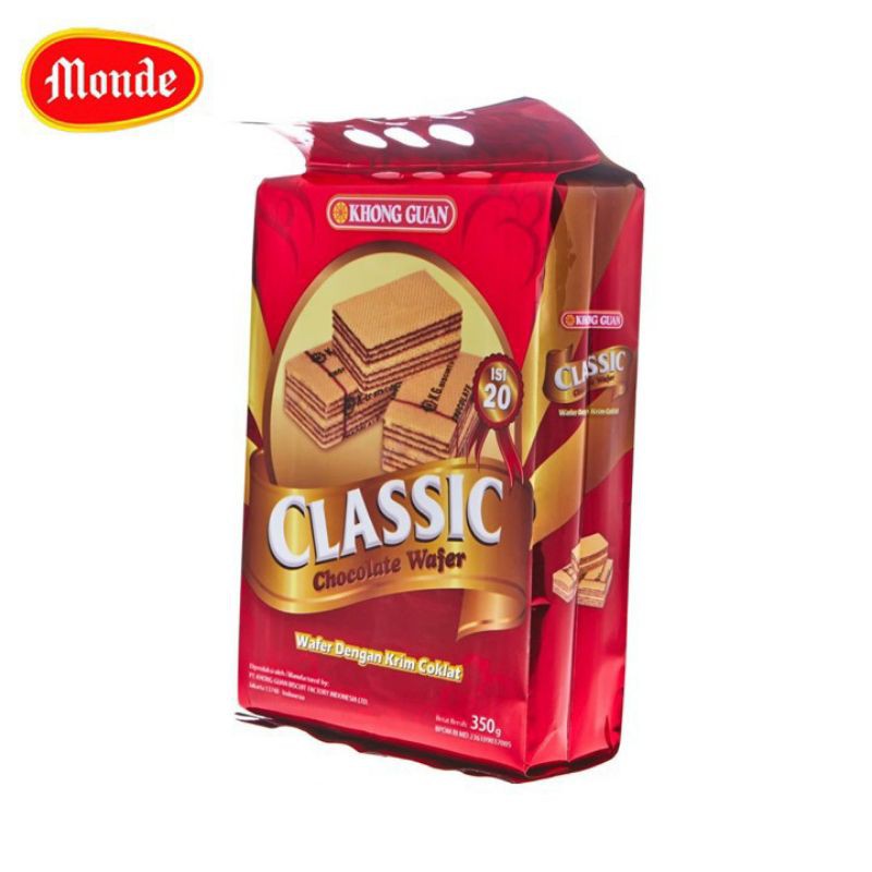 

Khong Guan Classic Wafer Chocolate 350 gr