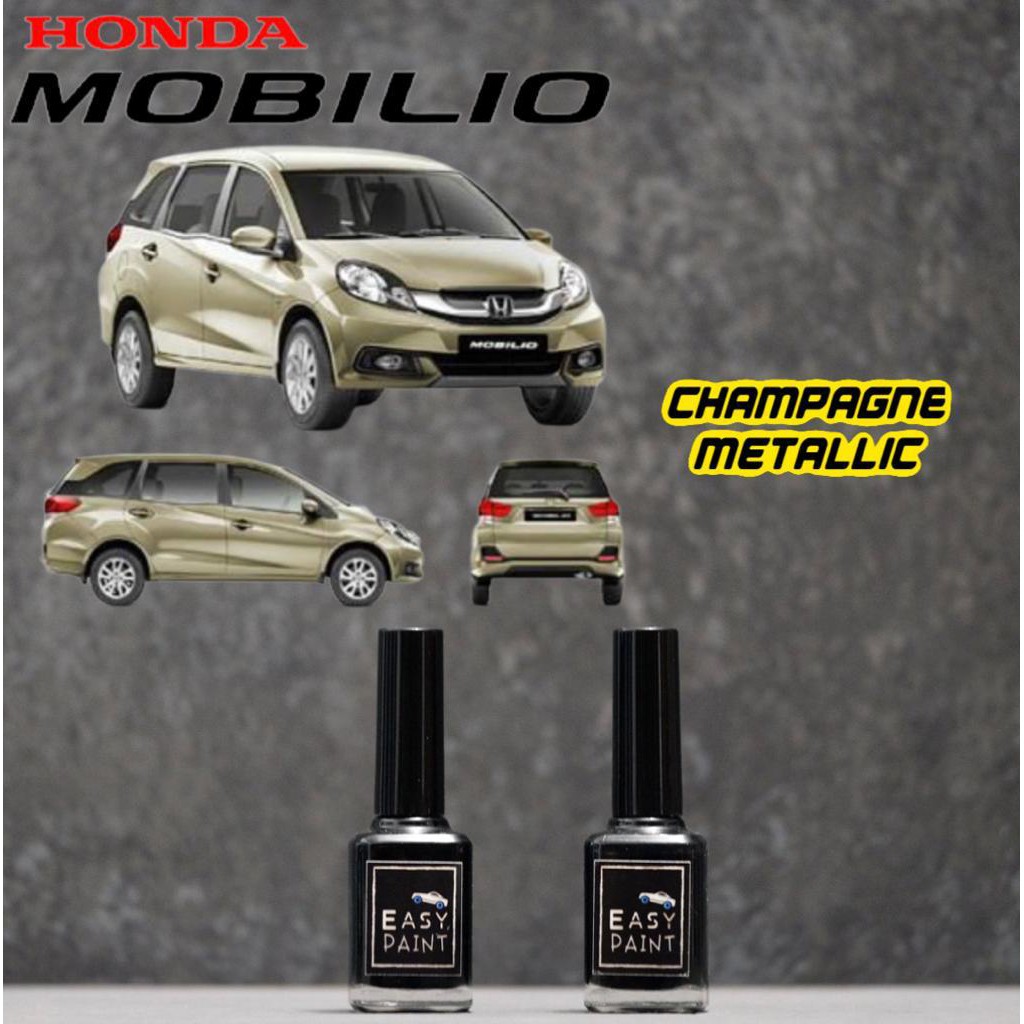 Cat Oles Champagne Metalic Honda Mobilio Kuning Gold Metalik Penghilang Baret