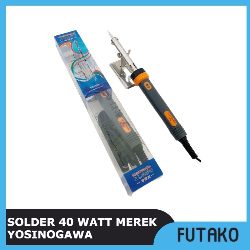 FUTAKO Solder 40 Watt Merek YOSINOGAWA Electric Soldering Iron
