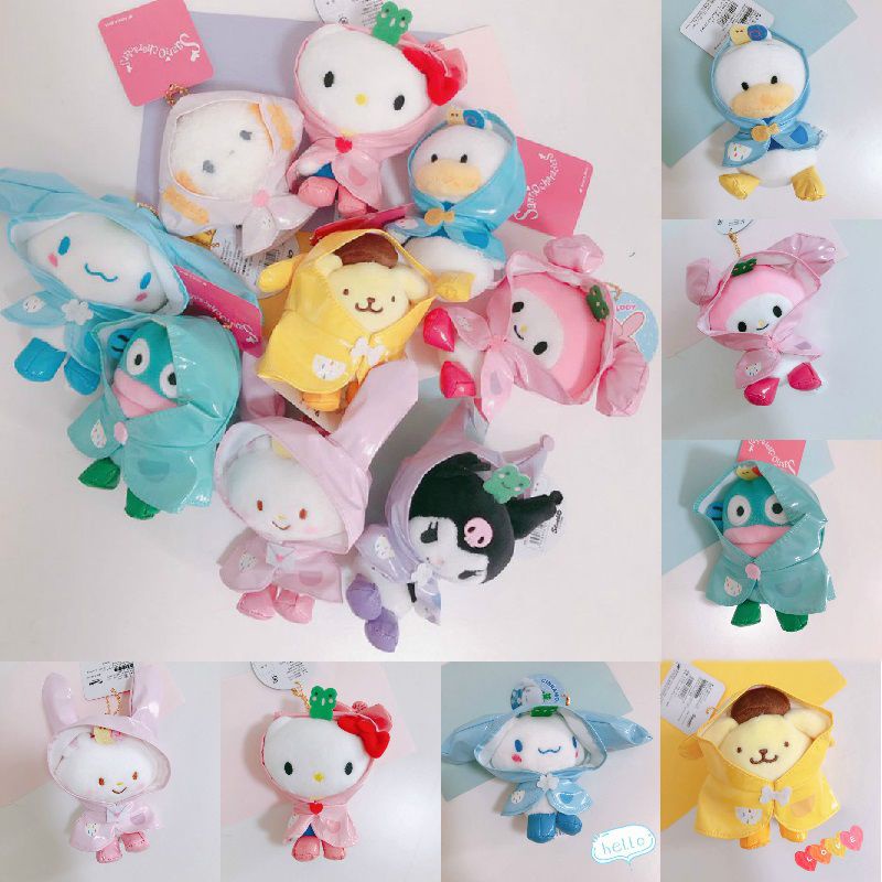 Kuromi My Melody Character 5&quot; Stuffed Animal Cartoon Plush Toy Soft Anime Doll