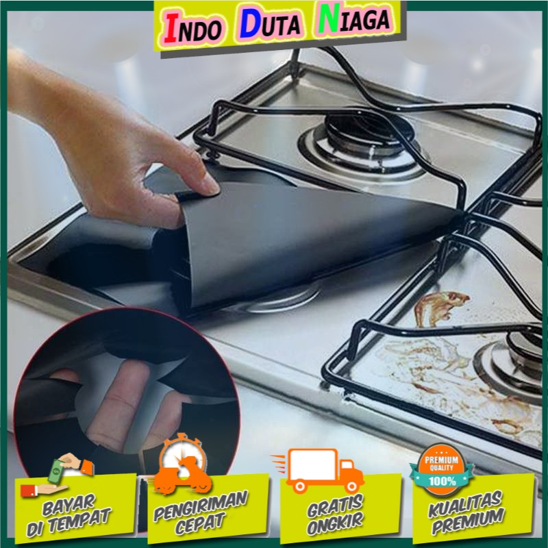 Cover Kompor Reusable Stovetop Burner Protector 27cm 4PCS - CM-KW0288