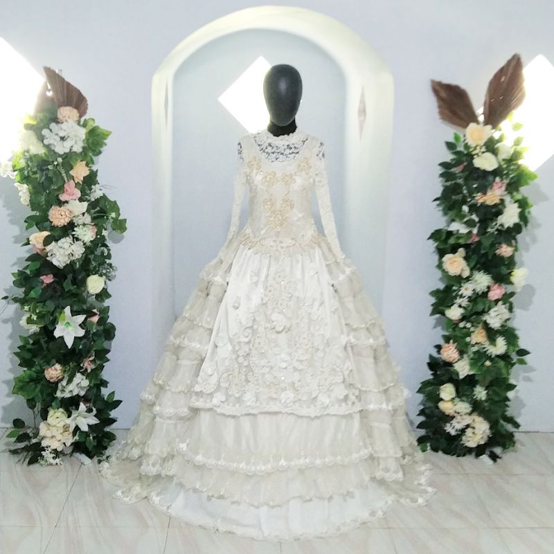 SALE Gaun Pengantin Preloved / BallGown second / Wedding dress pl MURAH