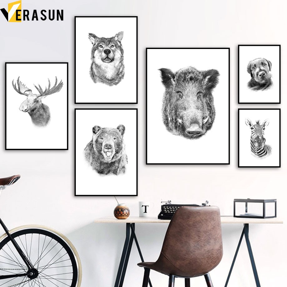 Termurah Rusa Beruang Babi Hutan Zebra Anjing Serigala Hewan